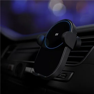 Cargador Inalámbrico Xiaomi Mi 20W Wireless Car Charger/ 1xUSB