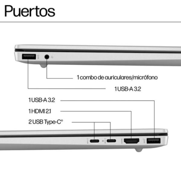 Portátil HP Pavilion 16-AF0027NS Intel Core Ultra 7-155U/ 16GB/ 1TB SSD/ 16'/ Win11