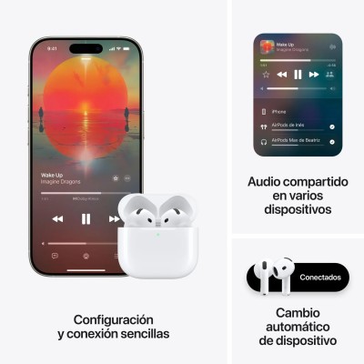 Apple AirPods 4 (2024) con cancelación activa de ruido