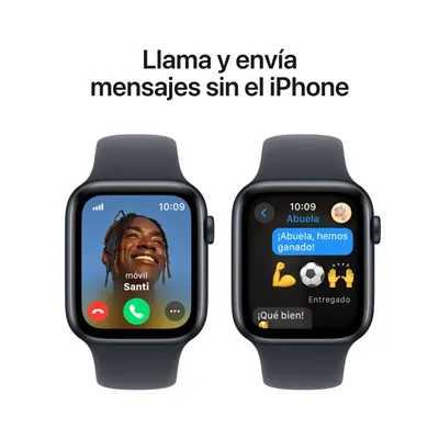 Apple Watch SE 2024 de 44mm GPS+Cellular Aluminio Medianoche