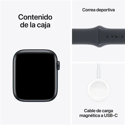 Apple Watch SE 2024 de 44mm GPS+Cellular Aluminio Medianoche