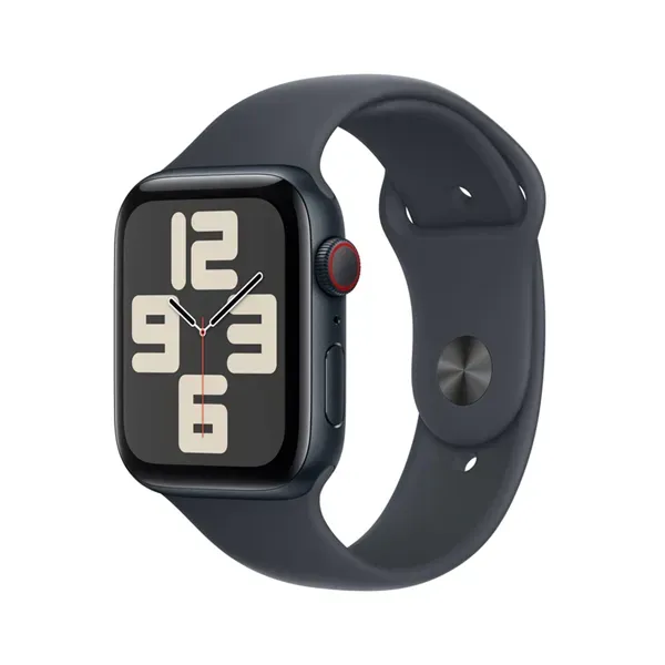 Apple Watch SE 2024 de 40mm GPS+Cellular Aluminio Medianoche con Correa Deportiva Medianoche S/M