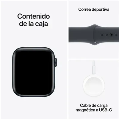 Apple Watch SE 2024 de 40mm GPS+Cellular Aluminio Medianoche