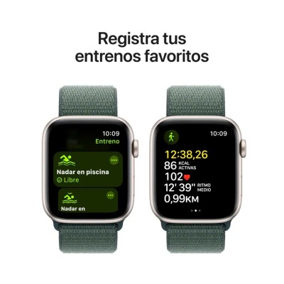 Apple Watch SE 2024 de 44mm GPS Aluminio Blanco Estrella con