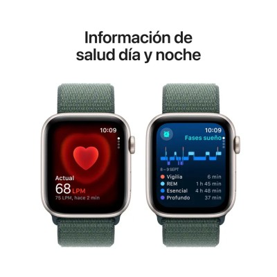 Apple Watch SE 2024 de 44mm GPS Aluminio Blanco Estrella con