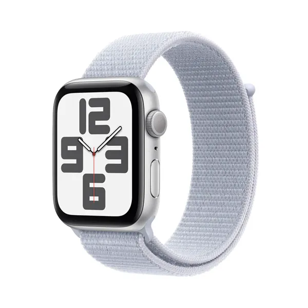 Apple Watch SE 2024 de 44mm GPS Aluminio con Correa Loop Deportiva Azul Nube