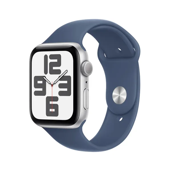 Apple Watch SE 2024 de 44mm GPS Aluminio con Correa Deportiva Azul Denim M/L