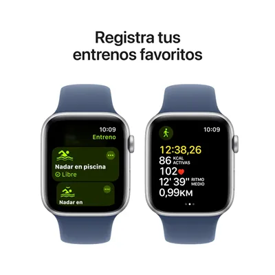 Apple Watch SE 2024 de 44mm GPS Aluminio con Correa Deportiva