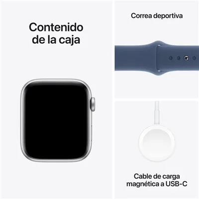 Apple Watch SE 2024 de 44mm GPS Aluminio con Correa Deportiva