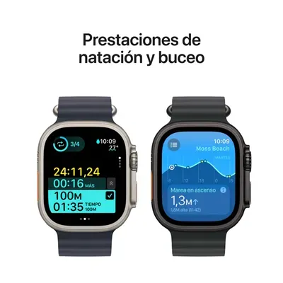 Apple Watch Ultra 2 2024 de 49mm GPS+Cellular Caja de Titanio