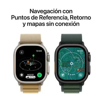 Apple Watch Ultra 2 2024 de 49mm GPS+Cellular Caja de Titanio