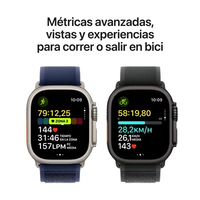 Apple Watch Ultra 2 2024 de 49mm GPS+Cellular Caja de Titanio