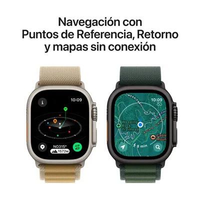 Apple Watch Ultra 2 2024 de 49mm GPS+Cellular Caja de Titanio