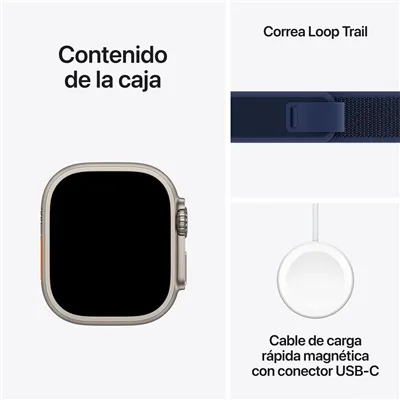 Apple Watch Ultra 2 2024 de 49mm GPS+Cellular Caja de Titanio