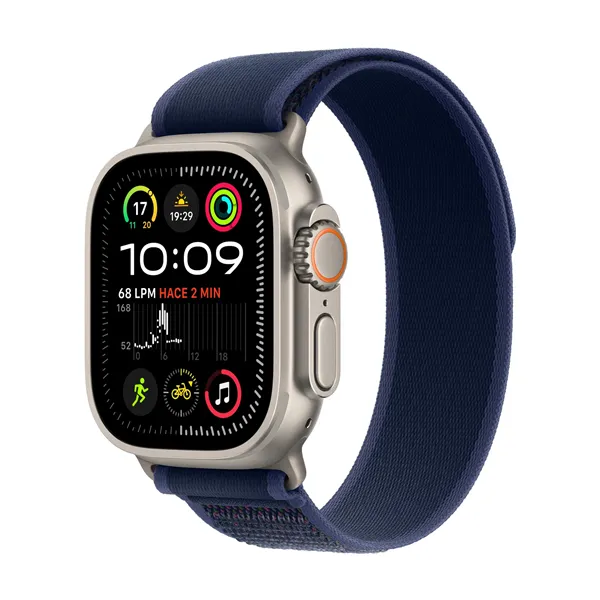 Apple Watch Ultra 2 2024 de 49mm GPS+Cellular Caja de Titanio con Correa Loop Trail Azul M/L