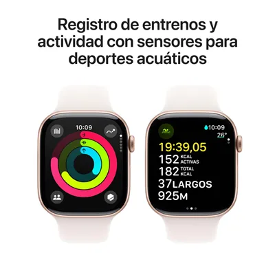 Apple Watch 10 2024 de 46mm GPS+Cellular Caja de Aluminio Oro