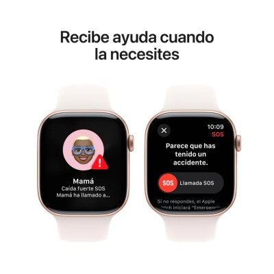 Apple Watch 10 2024 de 42mm GPS+Cellular Caja de Aluminio Oro