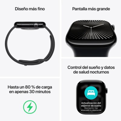 Apple Watch 10 2024 de 42mm GPS+Cellular Caja de Aluminio con