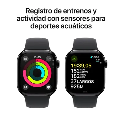 Apple Watch 10 2024 de 42mm GPS+Cellular Caja de Aluminio Negro