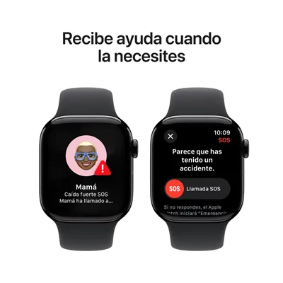 Apple Watch 10 2024 de 42mm GPS+Cellular Caja de Aluminio Negro