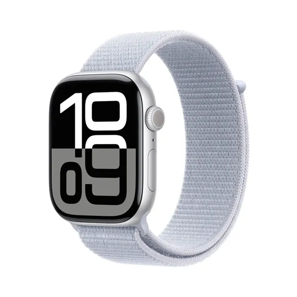 Apple Watch 10 2024 de 46mm GPS Caja de Aluminio con Correa Loop Deportiva Azul Nube