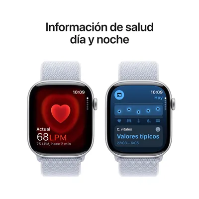 Apple Watch 10 2024 de 46mm GPS Caja de Aluminio con Correa