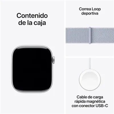 Apple Watch 10 2024 de 46mm GPS Caja de Aluminio con Correa