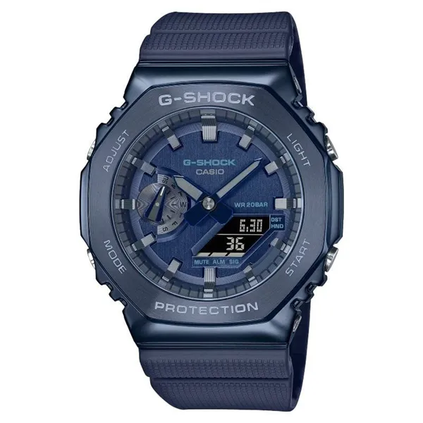 Reloj Analógico y Digital Casio G-Shock Metal GM-2100N-2AER/ 49mm/ Azul