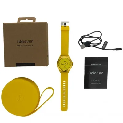 Smartwatch Forever Colorum CW-300/ Notificaciones/ Frecuencia