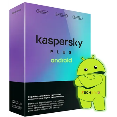 Kaspersky Antivirus para Android 2024 | 3 Dispositivos | 1 año