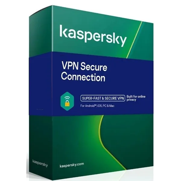 Kaspersky VPN Secure Connection 2024 Protege tu dirección IP | 3 Dispositivos PC/MAC/Android/iOS | 1 año