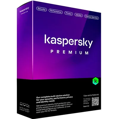 Kaspersky Premium Total Security 2024 | 10 Dispositivos | 1 año