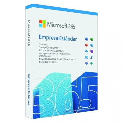 Microsoft Office 365 Empresa Estándar/ 1 Usuario/ 1 Año/ 5