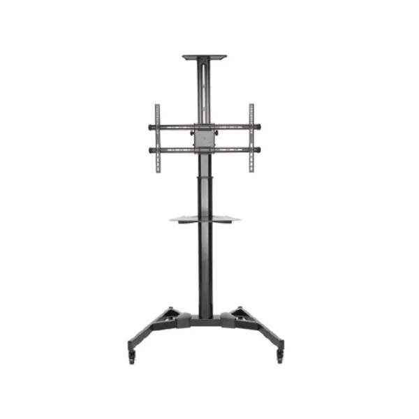 Soporte de Suelo Inclinable/ Giratorio con Ruedas Fonestar STS-4264N para TV de 37-70'/ hasta 50kg