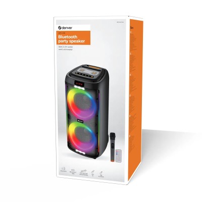 Denver TPS-458 Altavoz Bluetooth con bateria 4500mah portatol