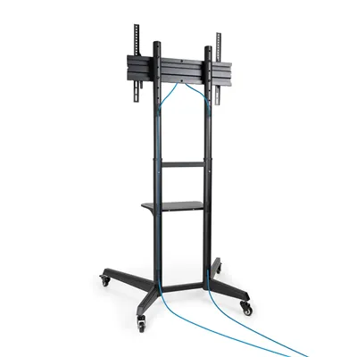 Soporte de Suelo Inclinable con Ruedas TooQ FS1170M-B para TV