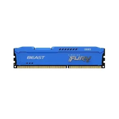 Memoria RAM Kingston FURY Beast 8GB/ DDR3/ 1600MHz/ 1.5V/ CL10/