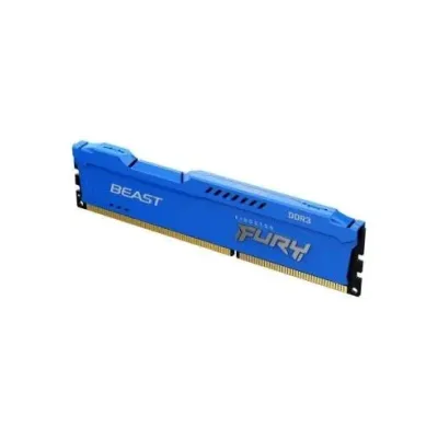 Memoria RAM Kingston FURY Beast 8GB/ DDR3/ 1600MHz/ 1.5V/ CL10/