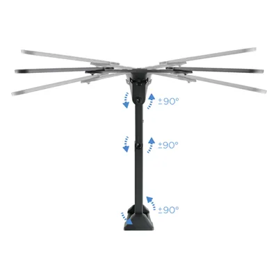 Soporte de Pared Orientable / Inclinable TooQ LP6055TN-B para