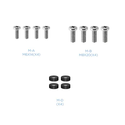 Soporte de Pared Orientable / Inclinable TooQ LP6055TN-B para