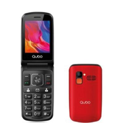 Qubo P-210NWRD Rojo Teléfono Móvil para Personas Mayores