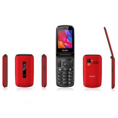 Qubo P-210NWRD Rojo Teléfono Móvil para Personas Mayores