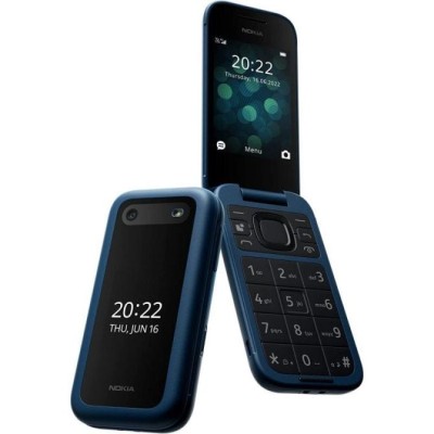 Nokia 2660 Flip Azul Teléfono Móvil para Personas Mayores