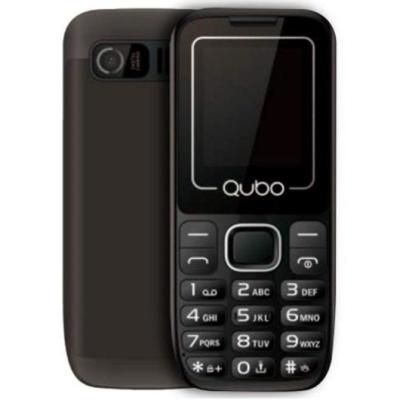 Qubo P-180BK Negro Teléfono Móvil para Personas Mayores, teclas