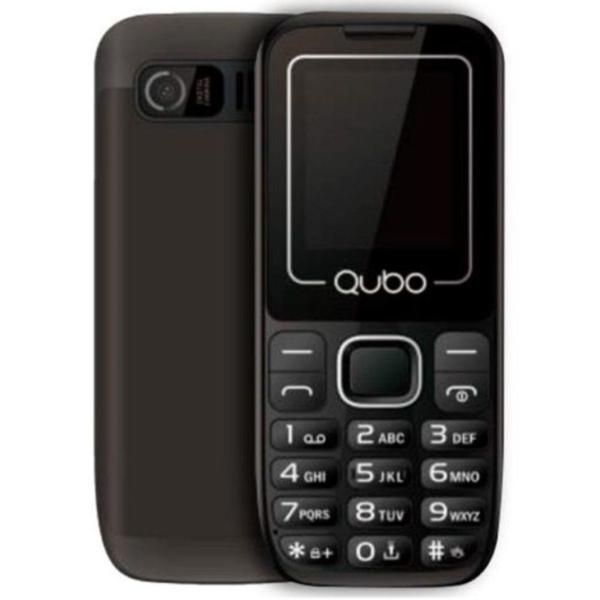 Qubo P-180BK Negro Teléfono Móvil para Personas Mayores, teclas grandes