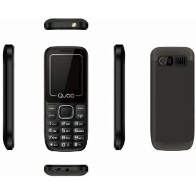 Qubo P-180BK Negro Teléfono Móvil para Personas Mayores, teclas