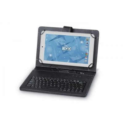 Funda con Teclado 3GO CSGT27 para Tablets de 10'/ Negra