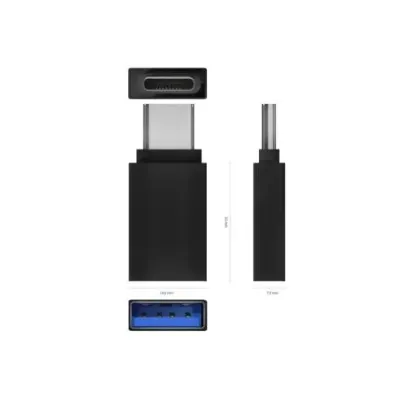 Adaptador USB 3.2 Aisens A108-0717/ USB Hembra - USB Tipo-C