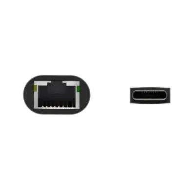 Adaptador USB Tipo-C Aisens A109-0709/ USB Tipo-C Macho - RJ45