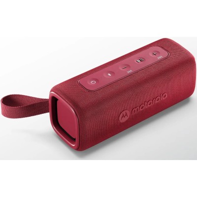 Motorola ROKR 600 Rojo Altavoz Inalámbrico Bluetooth 5.3 30W